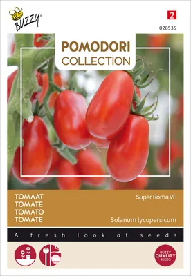 Produktbild von Buzzy Pomodori Tomate Super Roma VF Samen - Ca. 0,75 gr | Buzzy_028535