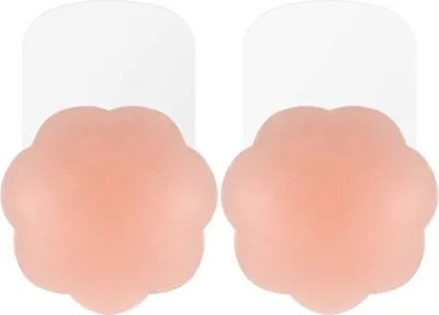 Produktbild von Damen Brustwarzenabdeckung Silikongel Brustaufkleber Nippelabdeckung BH Selbstklebend Push Up [Mehrweg]
