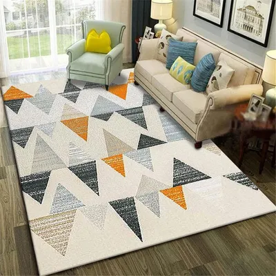 Productafbeelding van Wasbaar Antislip Tapijt voor Woonkamer 80x120cm