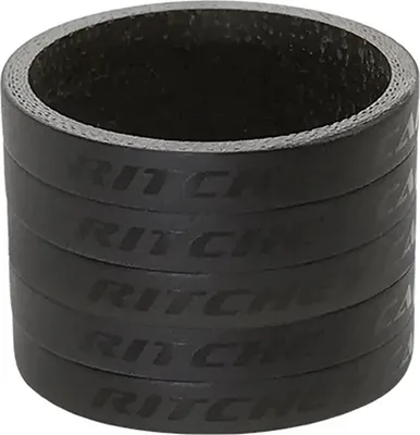 Immagine prodotto di Ritchey Wcs Carbon Cuffia distanziale 5 unità Nero 28,6 x 5 mm Nero 28,6 x 5 mm