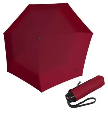 Obrázek produktu pro Knirps KNIRPS T.020 DARK RED s UV - ultralehký skládací deštník
