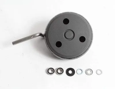 Produktbild von Robotmaaier-Wheel-Kit - Gartengeräte-Wheel - Rasenpflege-Unterstützung - Original-Teil - 4 Zoll - Silber
