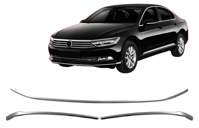 Obrázok produktu pre Chrómové lišty na predný nárazník pre Volkswagen Passat B8 2015-19