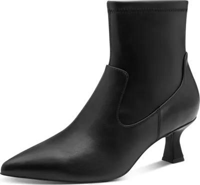 Produktbild von MARCO TOZZI Damen Stiefeletten Spitz mit Trichterabsatz, Schwarz (Black), 40 EU