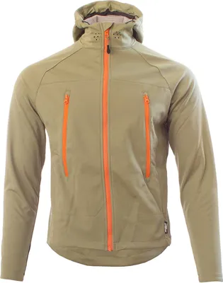 Produktbild von Crane Herren Fahrradjacke 3 Lagen Kapuzenjacke Wasser- Winddicht BIONIC® Grün M