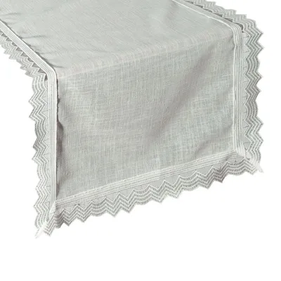 Produktbild von Dekorative Tischdecke 35x180 cm Weiß