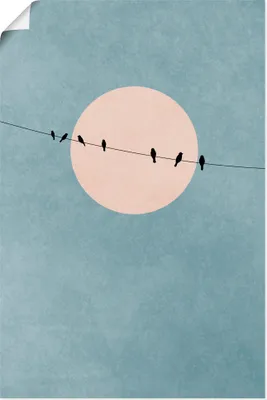 Produktbild von ARTland Poster Die Schönheit der Stille Größe: 80x120 cm