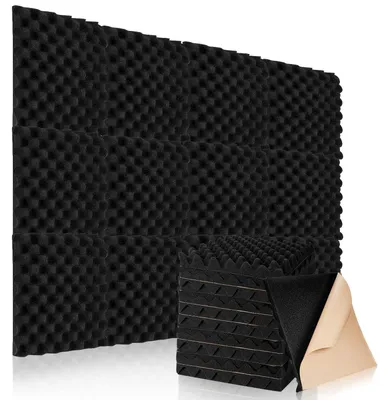 Zdjęcie produktu dla Zestaw 24 samoprzylepnych płyt izolacyjnych z pianki, o wymiarach 30x30 cm