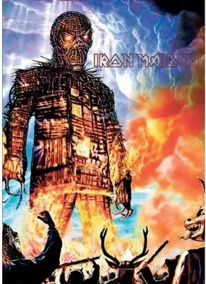 Produktbild von Iron Maiden - Wicker Man Postkarte