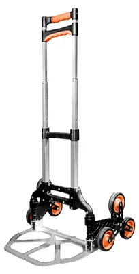 Produktbild von Aluminium Treppen-Transportkarre mit 3+3 Radsystem, 80 kg Traglast