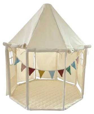 Immagine prodotto di Sunny Kiki Tenda da Gioco per Bambini, Tipi a forma di padiglione, Crema
