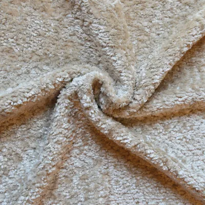 Produktbild von Chenille-Stoff natur
