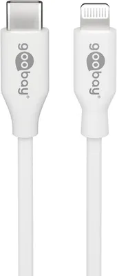 Produktbild von Lightning USB-C Lade- und Synchronisationskabel, 1 m, weiß