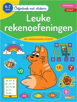 Immagine prodotto di Deltas -Übungsbuch mit Aufklebern - schöne Berechnungen (6-7 Jahre)