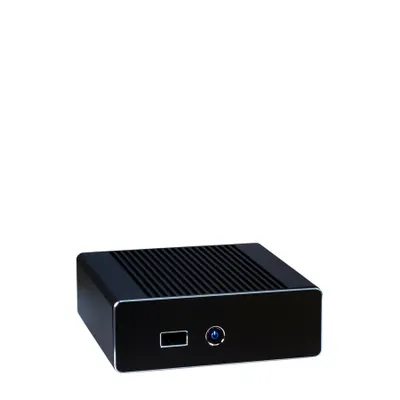 Produktbild von Inter-Tech IT-3900 NUC, Small Form Factor (SFF), PC, Aluminium, Schwarz, 2,5 mm, RoHS, CE