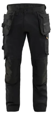Produktbild von Blakläder Handwerker Arbeitshose mit Stretch 1750, Farbe:Schwarz, Größe:D120