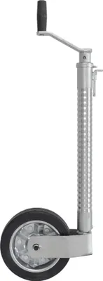 Produktbild von Stützrad 48mm mit Vollgummi-Reifen 350kg gerippte Ausführung