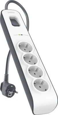 Produktbild von Belkin Surgemaster Überspannungs schutz 4-fach Steckerleiste