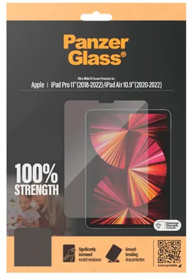 Imagen del producto de Protector de pantalla PanzerGlass para iPad Pro 11 / iPad Air 10.9