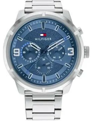 Produktbild von Tommy Hilfiger 1792077 Armbanduhr Herren Edelstahl 50 mm Silberfarben 199,-