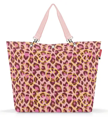 Produktbild von Reisenthel shopper XL, Orange, Pink, Polyester, Stoffbeutel, Muster, 35 l, 680 mm