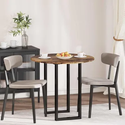 Produktbild von Tischplatte aus Altholz 80 x 80 x 1,5 cm für Möbel
