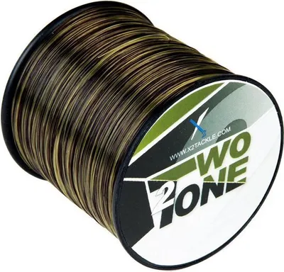 Produktbild von X2 Two-tone Nylon -0,35mm - 9,1Kg - 1000m - Zweifarbig - Tarn-Angelschnur