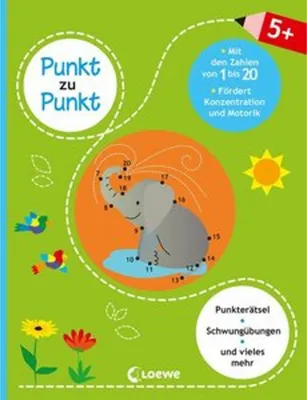 Image de Punkt zu Punkt - Mit den Zahlen von 1 bis 20 (grün)