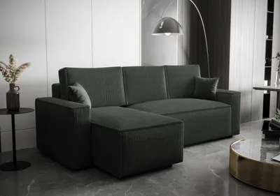 Image de BEDTE Canapé d'angle L AMBRO Poso 34 gauche avec fonction sommeil