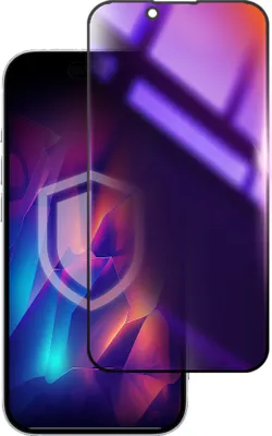 Immagine prodotto di Privaatsusfiltriga kaitseklaas 3MK iPhone 16e Privacy vikerkaar