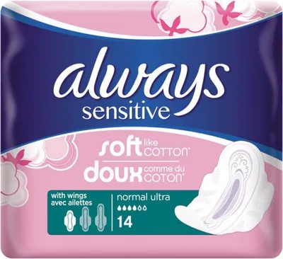 Produktbild von Always Sensitive Binden, 14 Stück