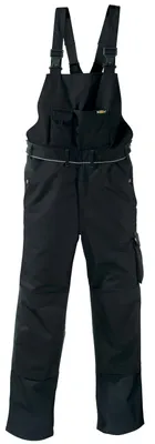 Produktbild von BIG Arbeitsschutz teXXor® Canvas (320 g/m²) Latzhose AMAZONAS schwarz 8338