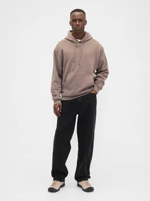 Produktbild von GAP Baggy Fit Jeans Schwarz, recycelte Baumwolle, ohne Stretch, Größe 34X34
