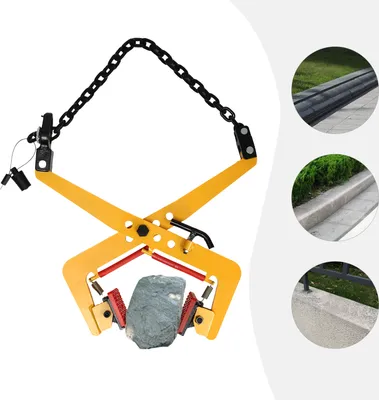 Produktbild von Bordsteinversetzzange 325kg Versetzzange  Steinträger Klinkergreifer Steinzange