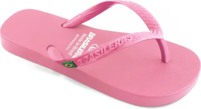 Obrázok produktu pre Brasileras UBCLA23_27-28, Detské, Plážové šľapky, Ružová, 27-28, Guma, 1 kusov