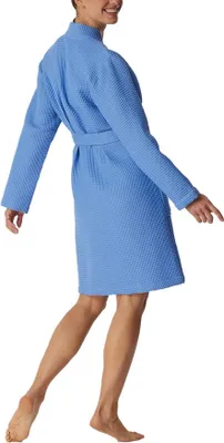 Produktbild von Schiesser Damen Bademantel XL blau Stück