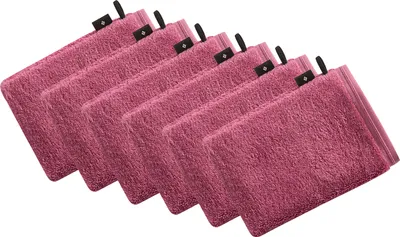 Produktbild von 6er Pack Waschhandschuh Vegan Life von der Marke Vossen 22 x 16 cm