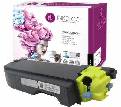 Produktbild von Inkdigo Toner TK5280Y für Kyocera ECOSYS M6235cidn, M6235cidnt, M6635cidn, P6235cdn – Gelb, 11000 Seiten,, KI-generiertes Bild