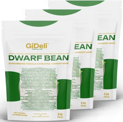 Immagine prodotto di GiDeli Fagioli bianchi secchi 3 x 5 kg - ricchi di proteine e senza additivi