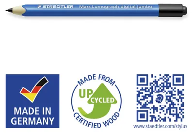 Obrázek produktu pro Staedtler 180J 22-3, Tablet, Univerzální, Modrá, Černá, Dřevo, 0,7 mm