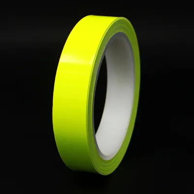 Produktbild von 10m Zierstreifen 12mm Neon Gelb Dekorstreifen Auto Motorrad Boot Modellbau Klebestreifen