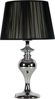 Obrázek produktu pro Candellux Černá stolní lampa Gillenia pro žárovku E27 41-21413