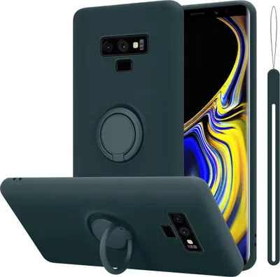 Image de Cadorabo Housse pour Samsung Galaxy NOTE 9 Housse de protection en vert Housse pour portable TPU Etui Case Cover