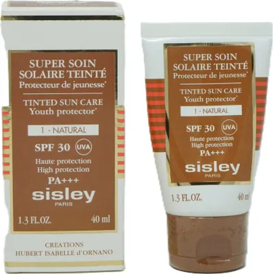 Produktbild von Sisley Super Soin Solaire Facial Sun Care SPF 30, Gesicht, 40 ml, Jeder Hauttyp, Licht, All ages, Tube