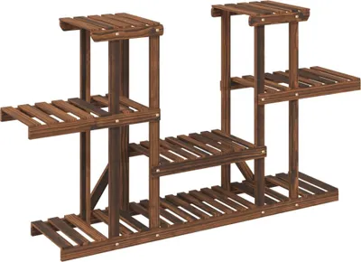 Produktbild von vidaXL Blumenständer 110x25x73 cm Massivholz Tanne