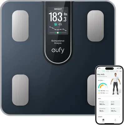 Produktbild von eufy Smarte Personenwaage C20 Schwarz