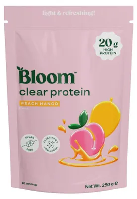 Produktbild von Bloom Clear Protein (250g) Peach Mango - Eiweiße - Klares Protein