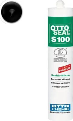 Immagine prodotto di OTTOSEAL S 100 Sanitär-Silicon Schwarz Kartusche