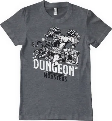 Produktbild von Dungeon Monsters T-Shirt - Large - DarkHeather
