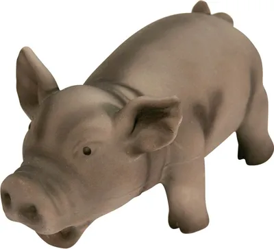Produktbild von Hundespielzeug - Schwein mit Grunzton - 1 Stück